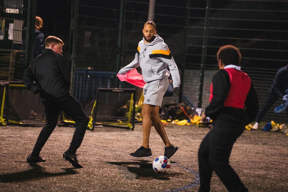 Digby and Cousins at PL Kicks for EFL Week of Action