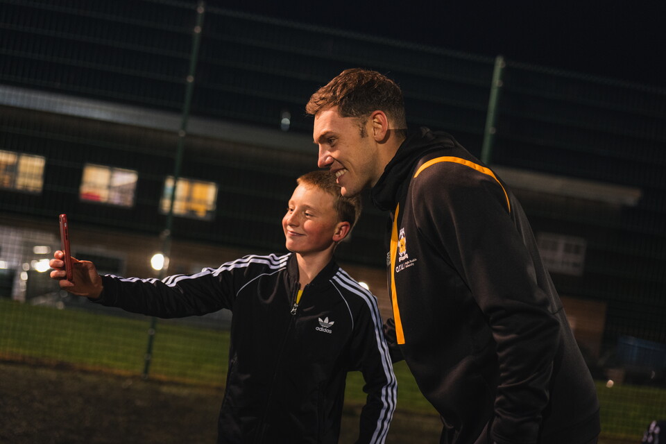 Digby and Cousins at PL Kicks for EFL Week of Action