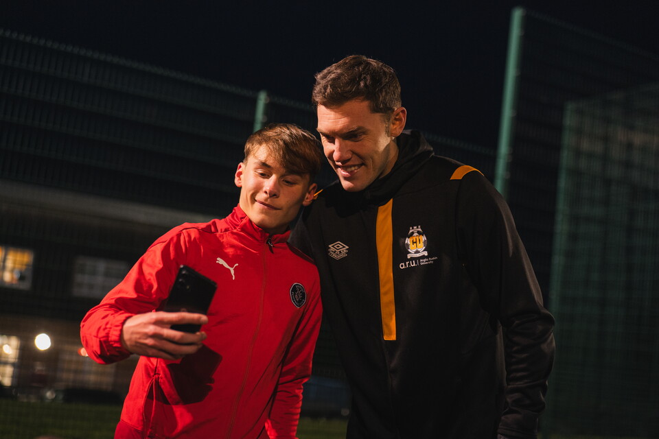 Digby and Cousins at PL Kicks for EFL Week of Action