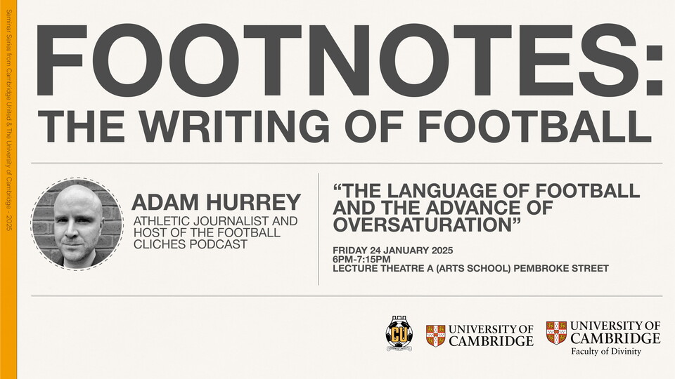 Graphic promoting the Footnotes Seminar Series