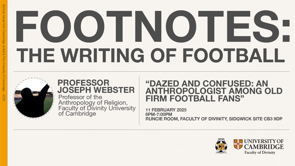 Graphic promoting Footnotes event