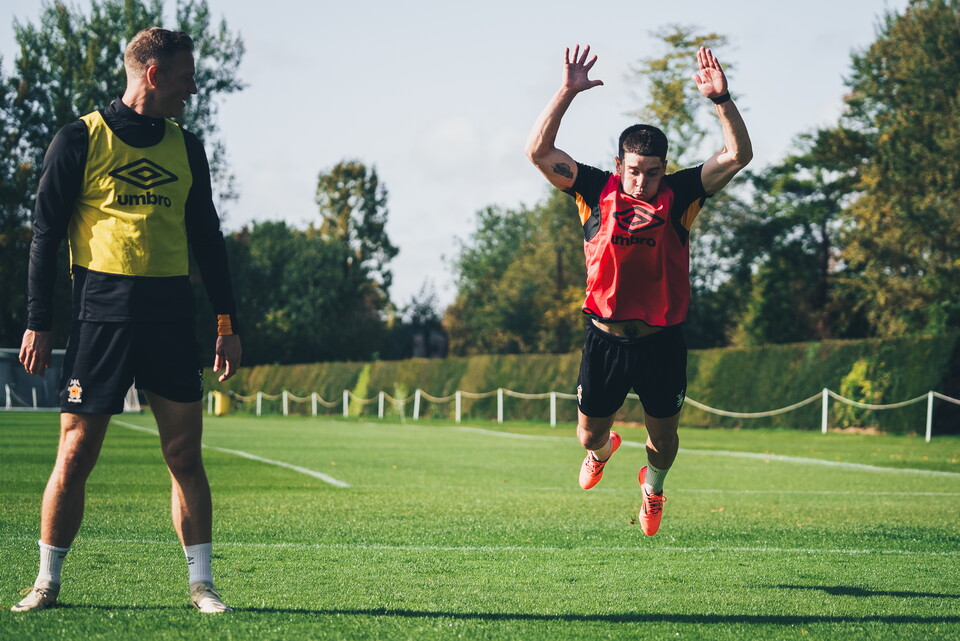 Glenn McConnell in traning