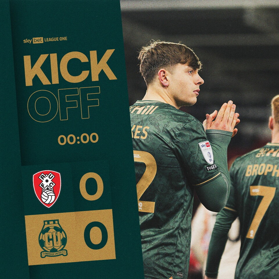 Kick-off image for Rotherham vs Cambridge United