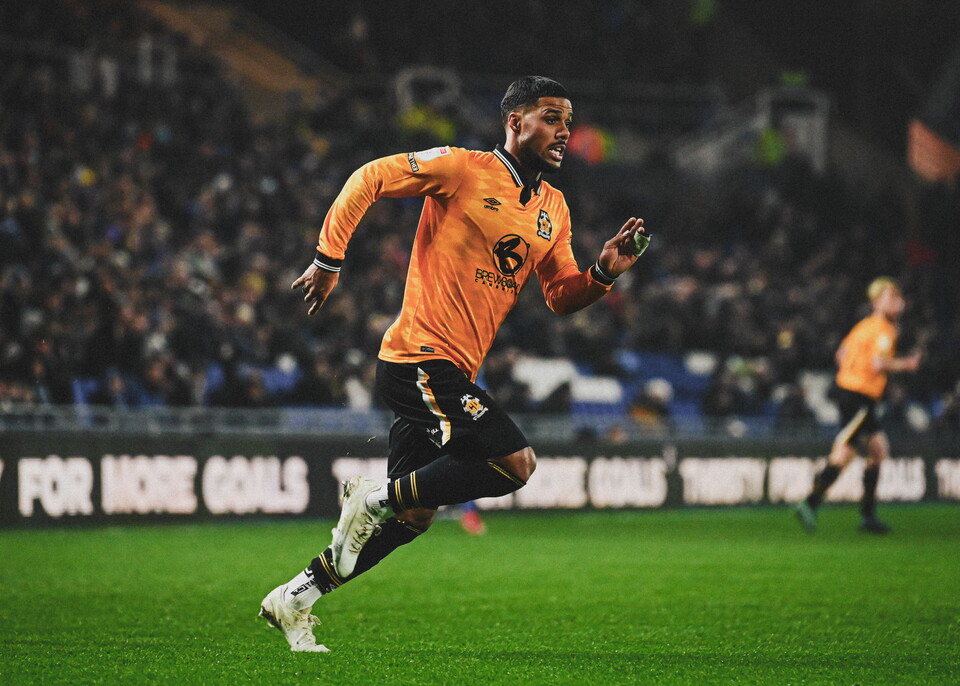Kachunga in action vs Birmingham