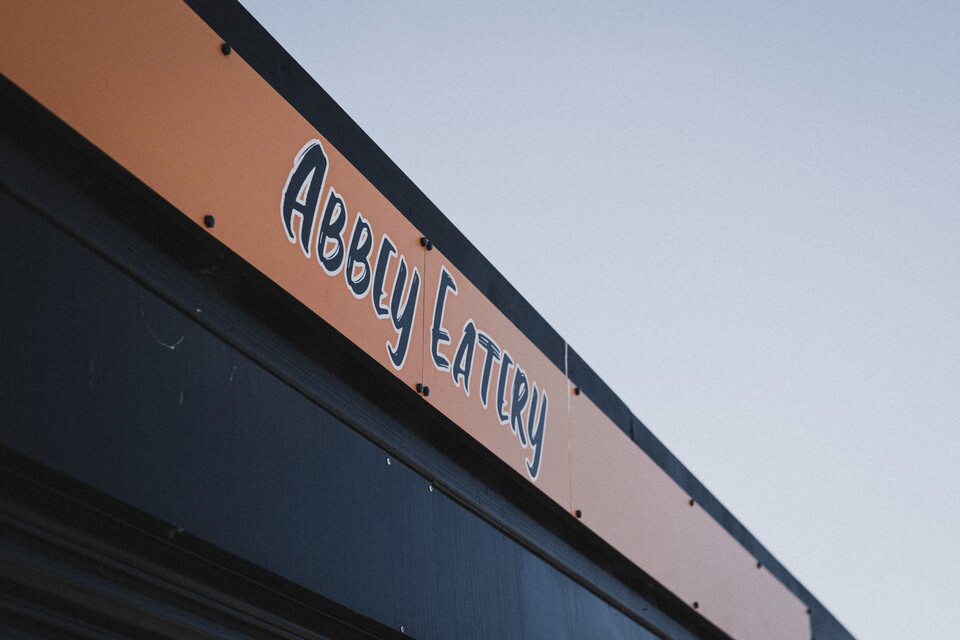 Close up of the Abbey Eatery