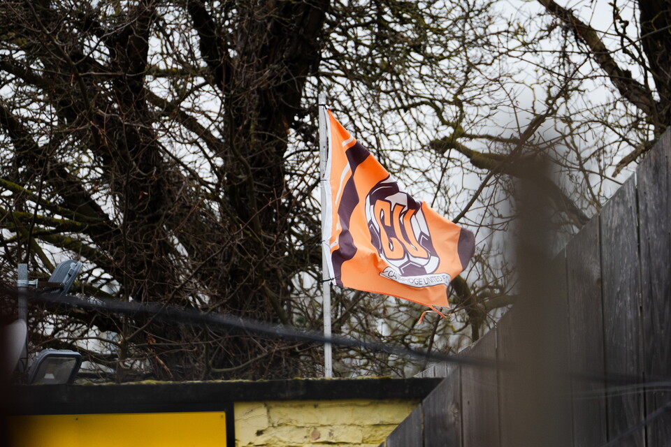 The flag on top of the Supporters Club