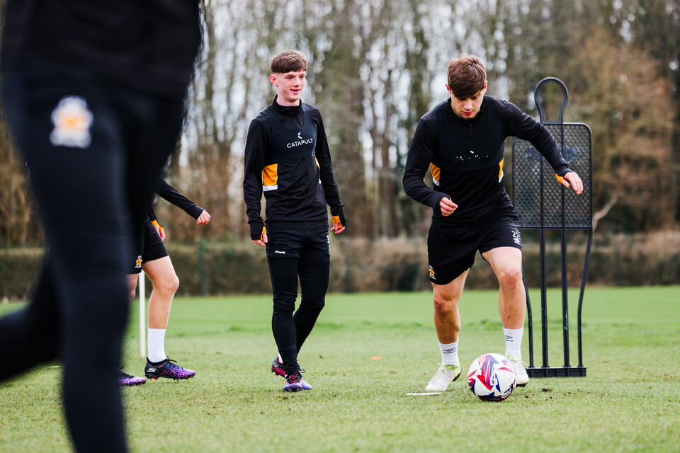 Josh Stokes in training