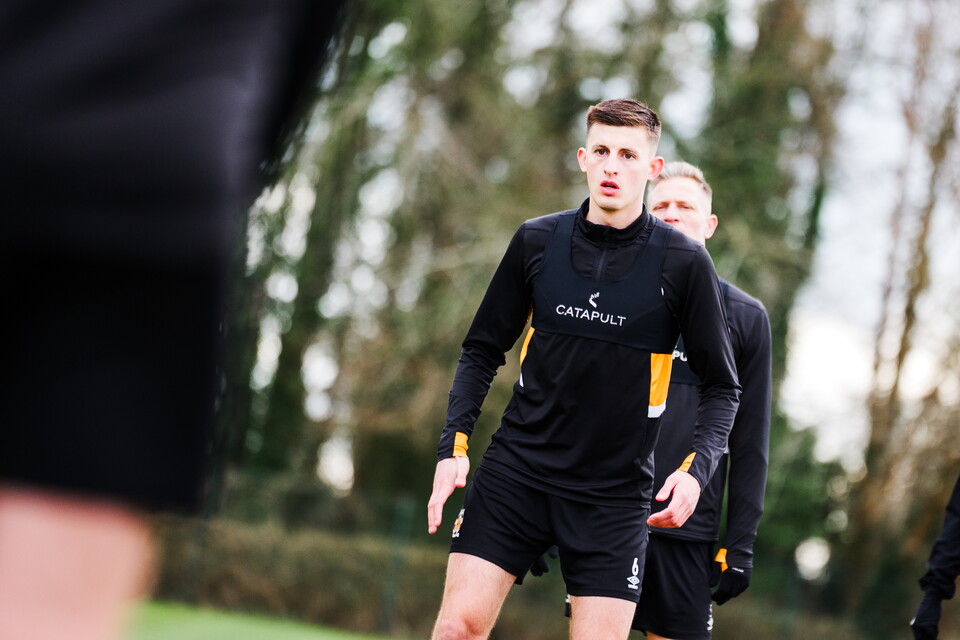 Kell Watts in training