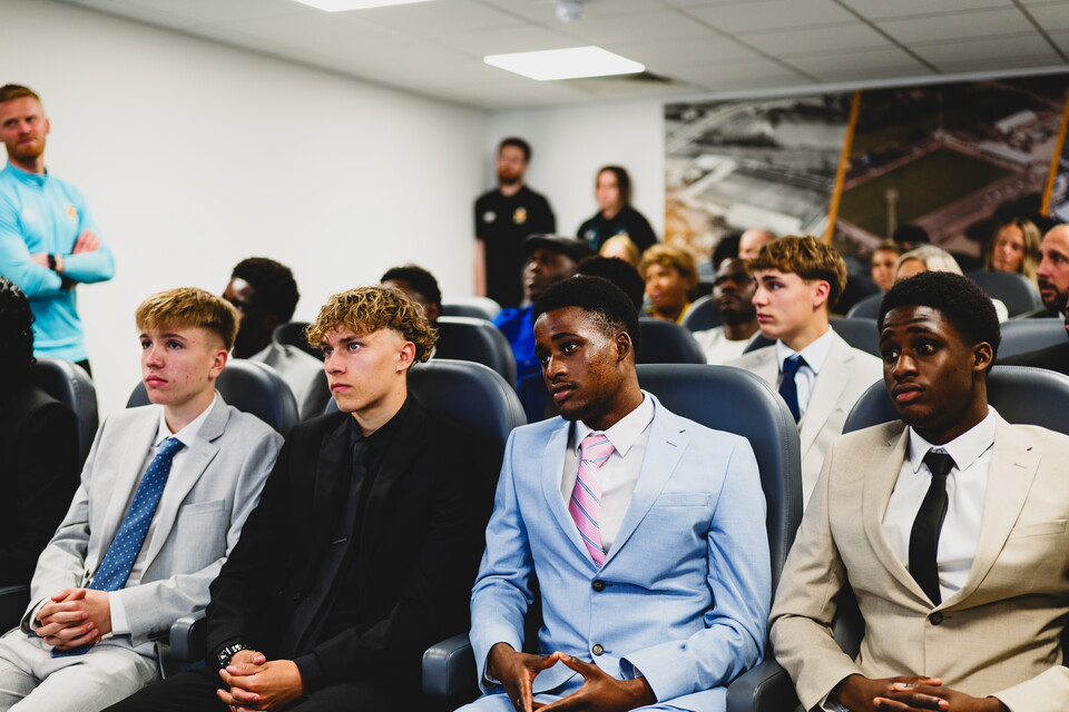 First year scholars sign with the Academy