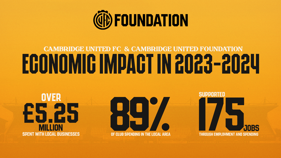 Cambridge United Foundation graphic