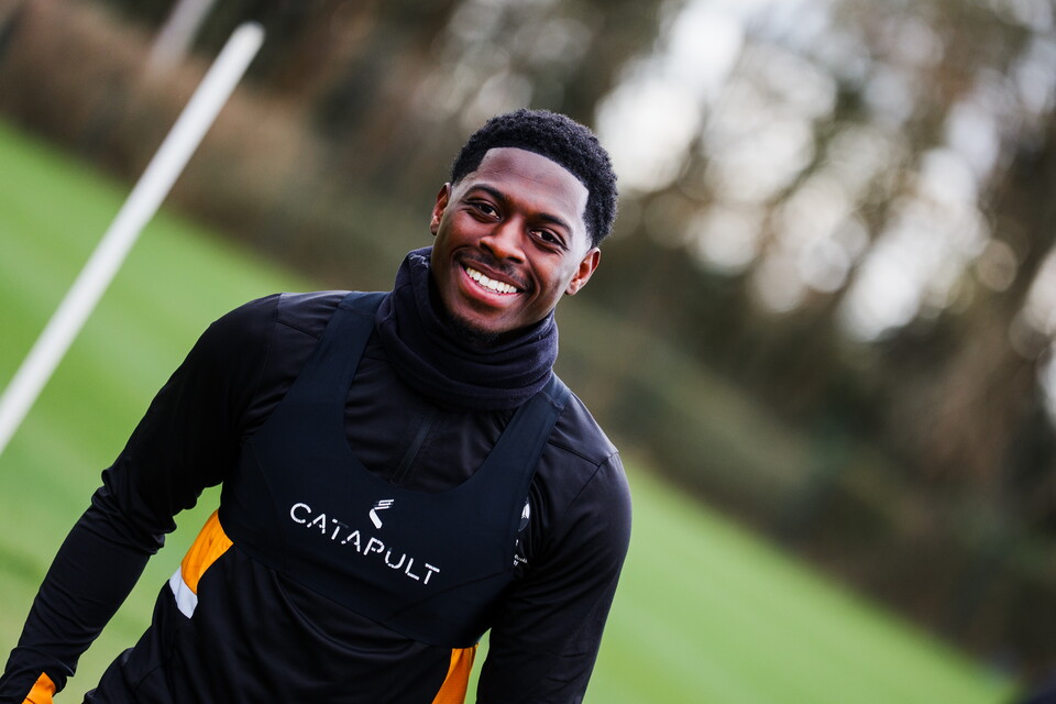 Sullay Kaikai in training