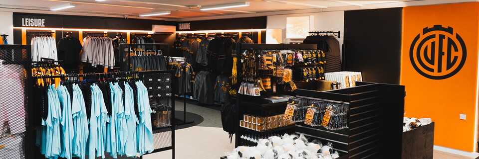 Inside the Cambridge United Club Shop