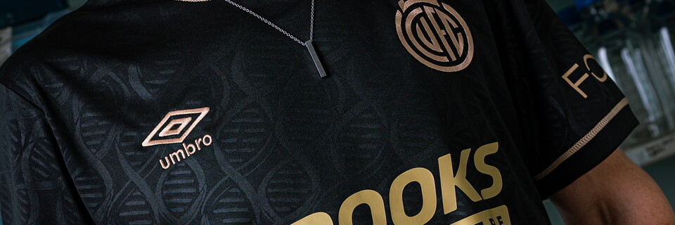 Close up of the 25/26 third shirt