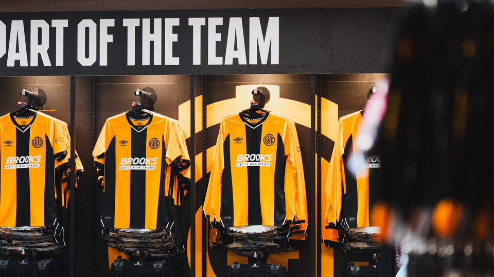 Inside the Cambridge United Club Shop