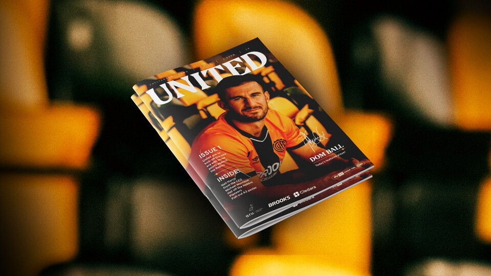 Programme cover for United
