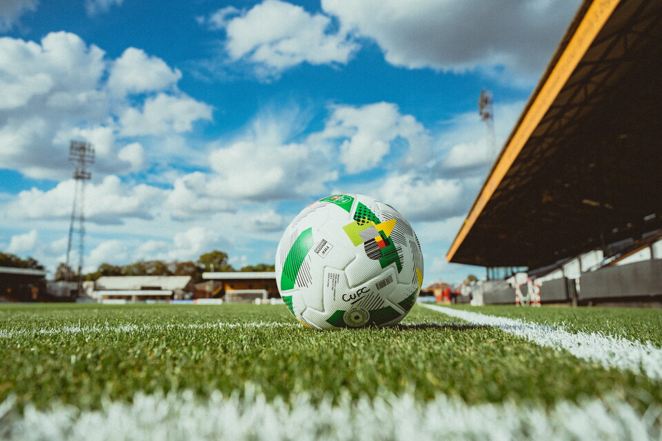 Carabao Cup football at the Cledara Abbey Stadium