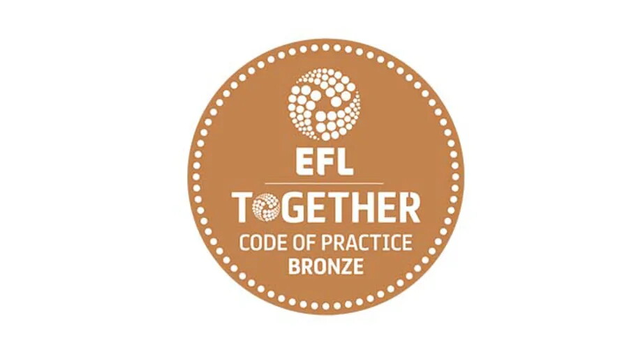 EFL Code of Practice Bronze Award