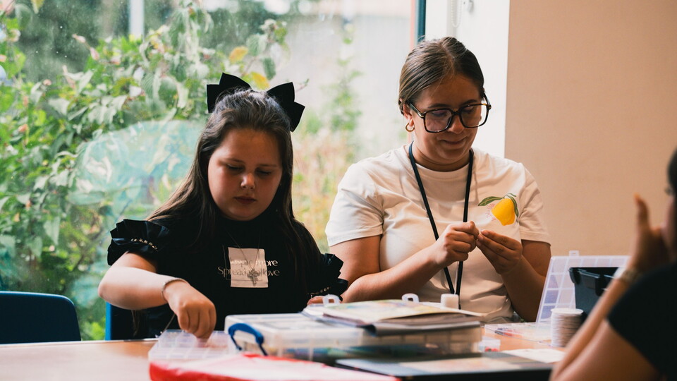 Kids at a Romsey Mill session