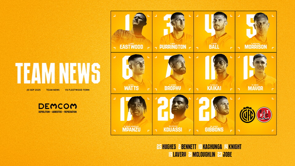 Team News graphic