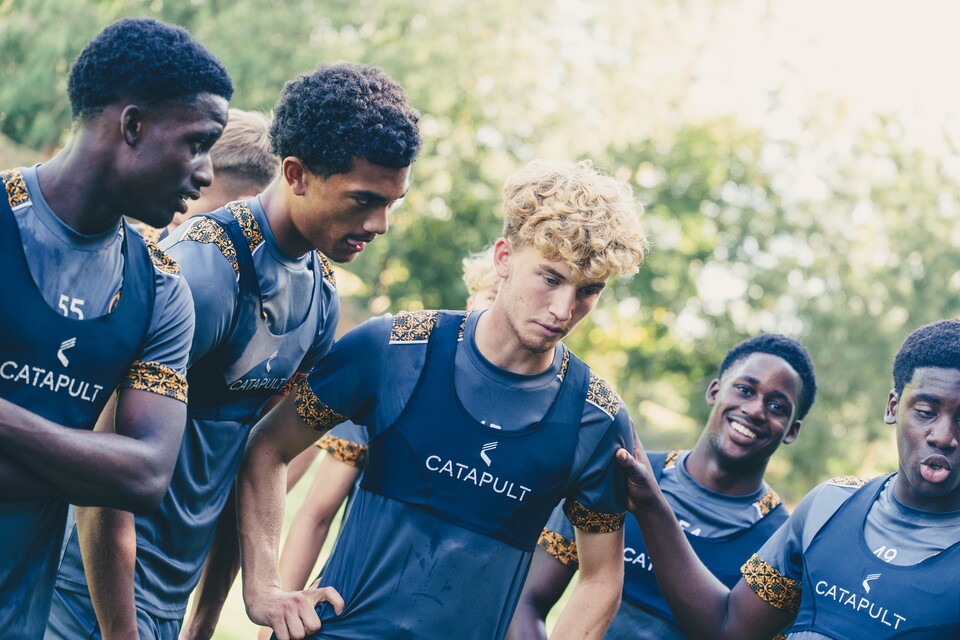 Cambridge United U18 players