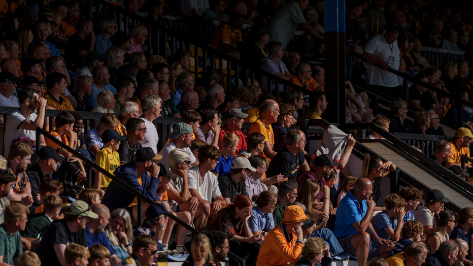 Fans in the Main Stand