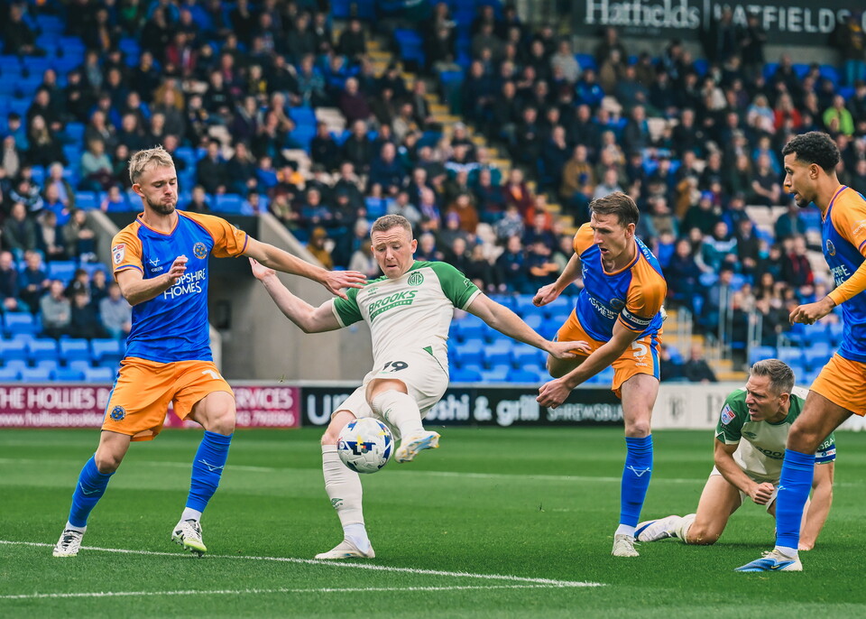 Shayne Lavery vs Shrewsbury