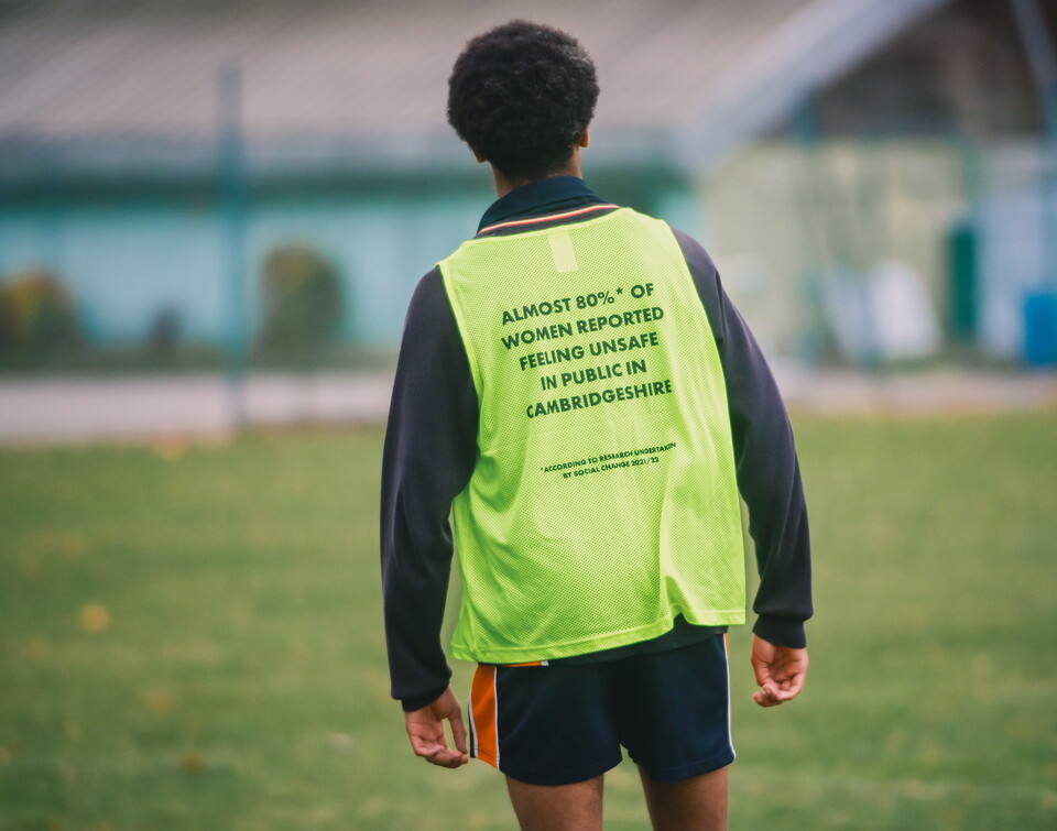 Liam Bennett taking part in Pledge United visit