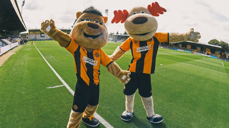 Amber and Marvin the Moose