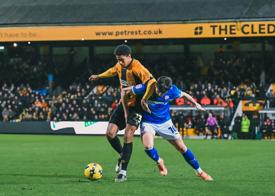 Mamadou Jobe against Chesterfield