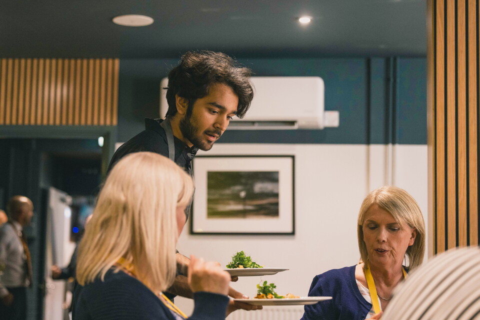Inside the Cambridge United Hospitality Lounge