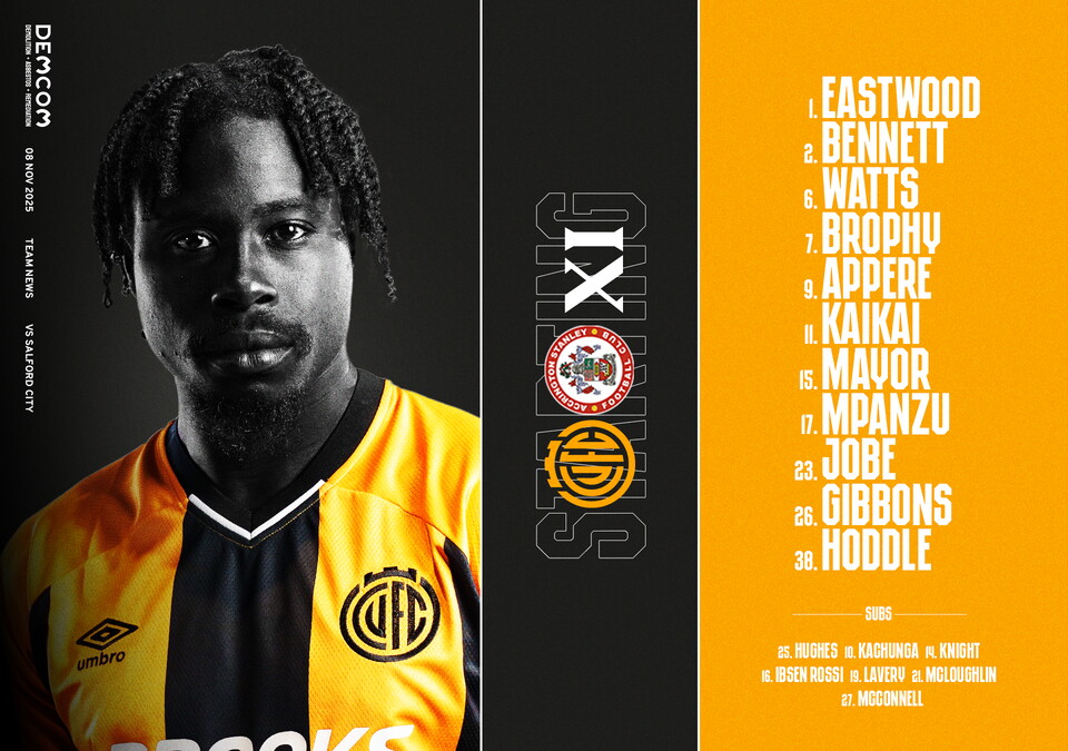 Team News graphic