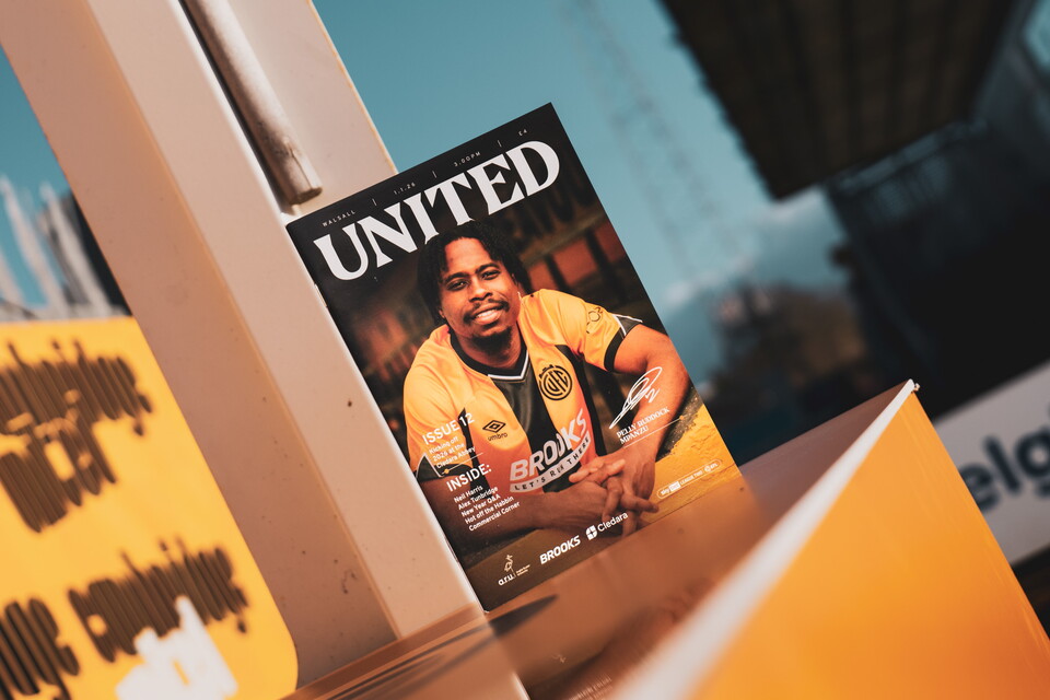 A copy of the United Matchday Programme