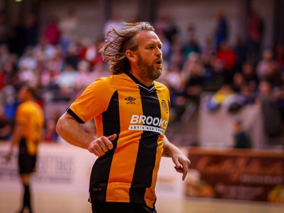 Cambridge United Legends at the Bretterknaller tournament