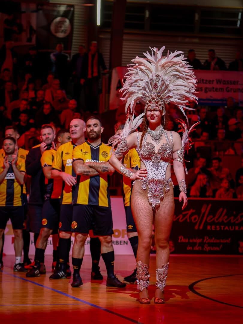 Cambridge United Legends at the Bretterknaller tournament