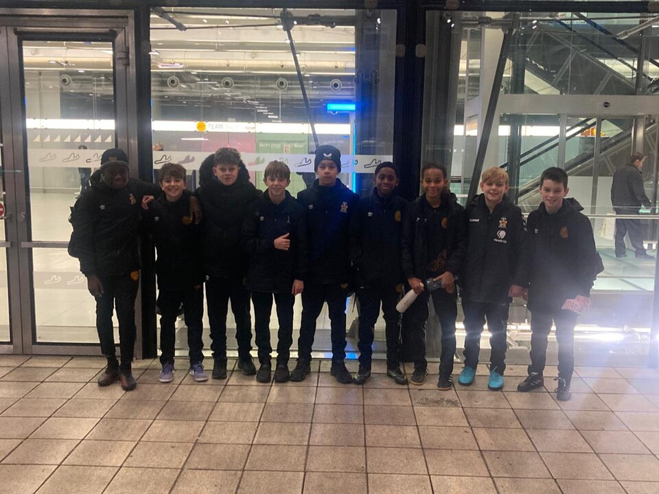 Academy players on tour