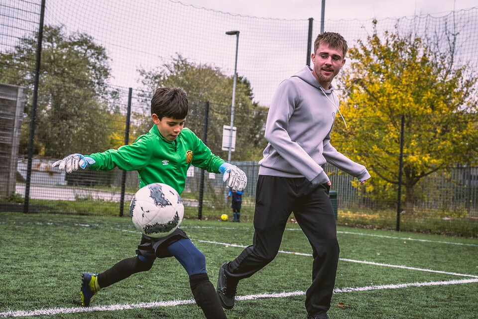 Ben Knight at Soccer Schools