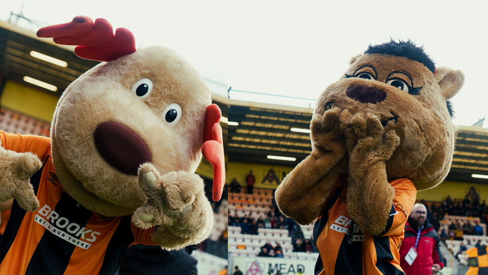 Marvin and Amber the Moose