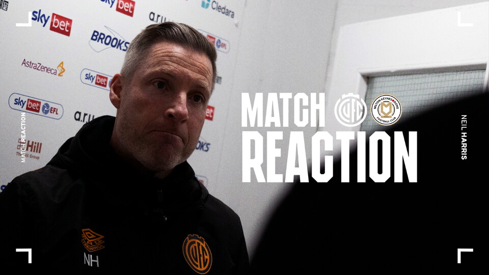 Neil Harris reaction thumbnail