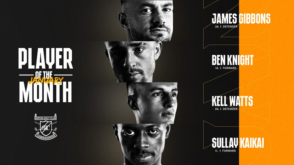 Player of the Month graphic