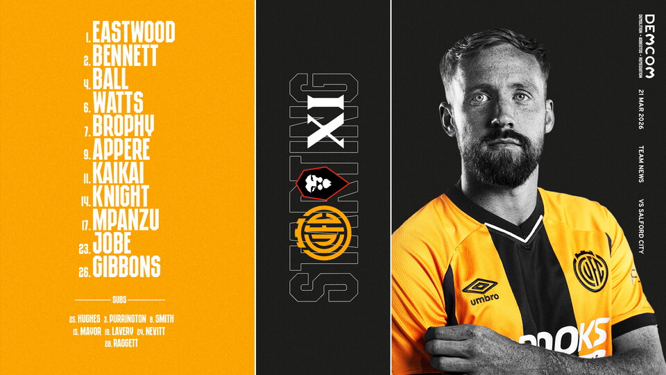 Matchday graphic