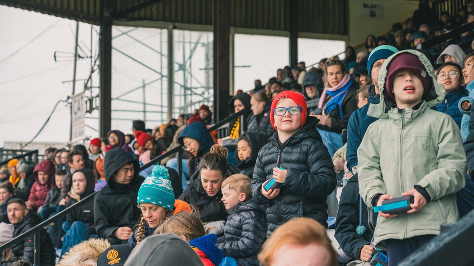 Fans at Cambridge United Women's game