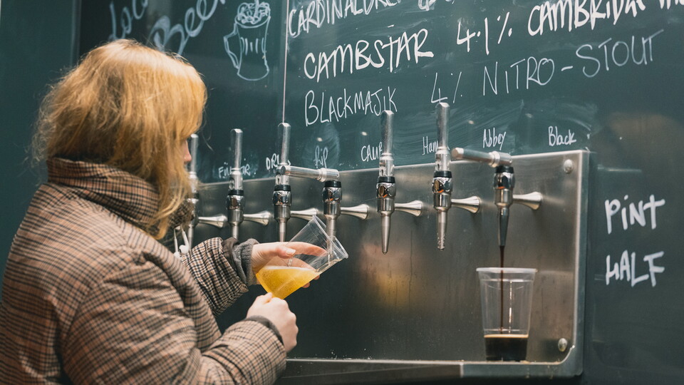 A bar at the Cledara Abbey Stadium