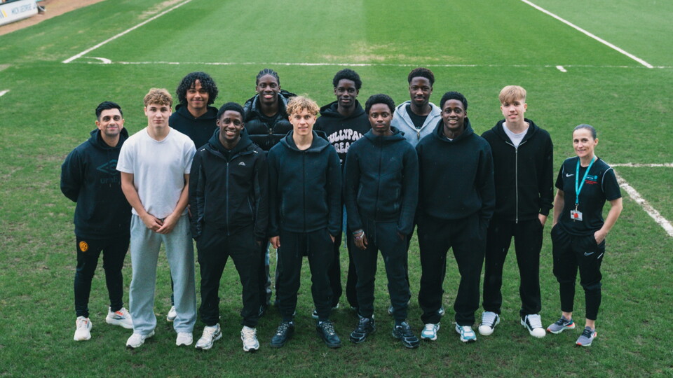 First year scholars with their education tutor