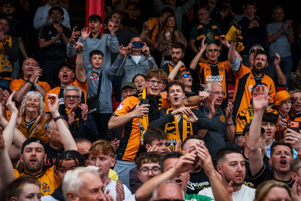 Cambridge United celebrate promotion