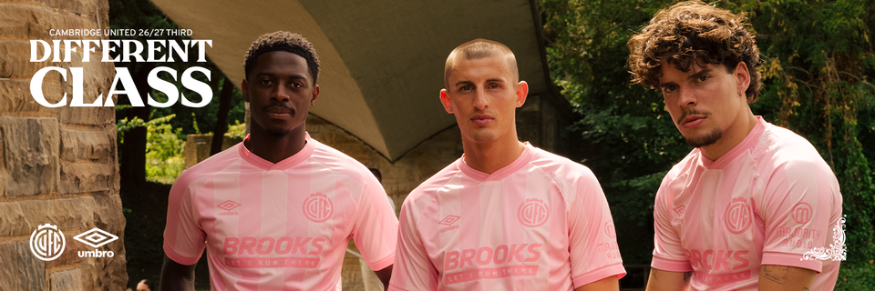 Cambridge United 26/27 Third Kit Promo