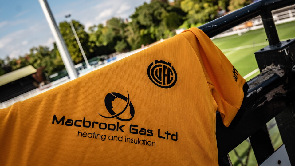 Close up of Cambridge United Women's shirt