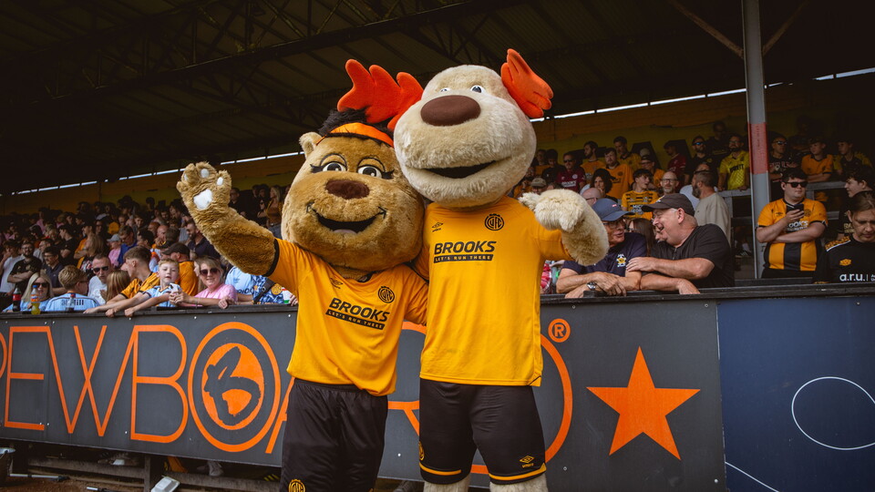 Marvin and Amber the Moose