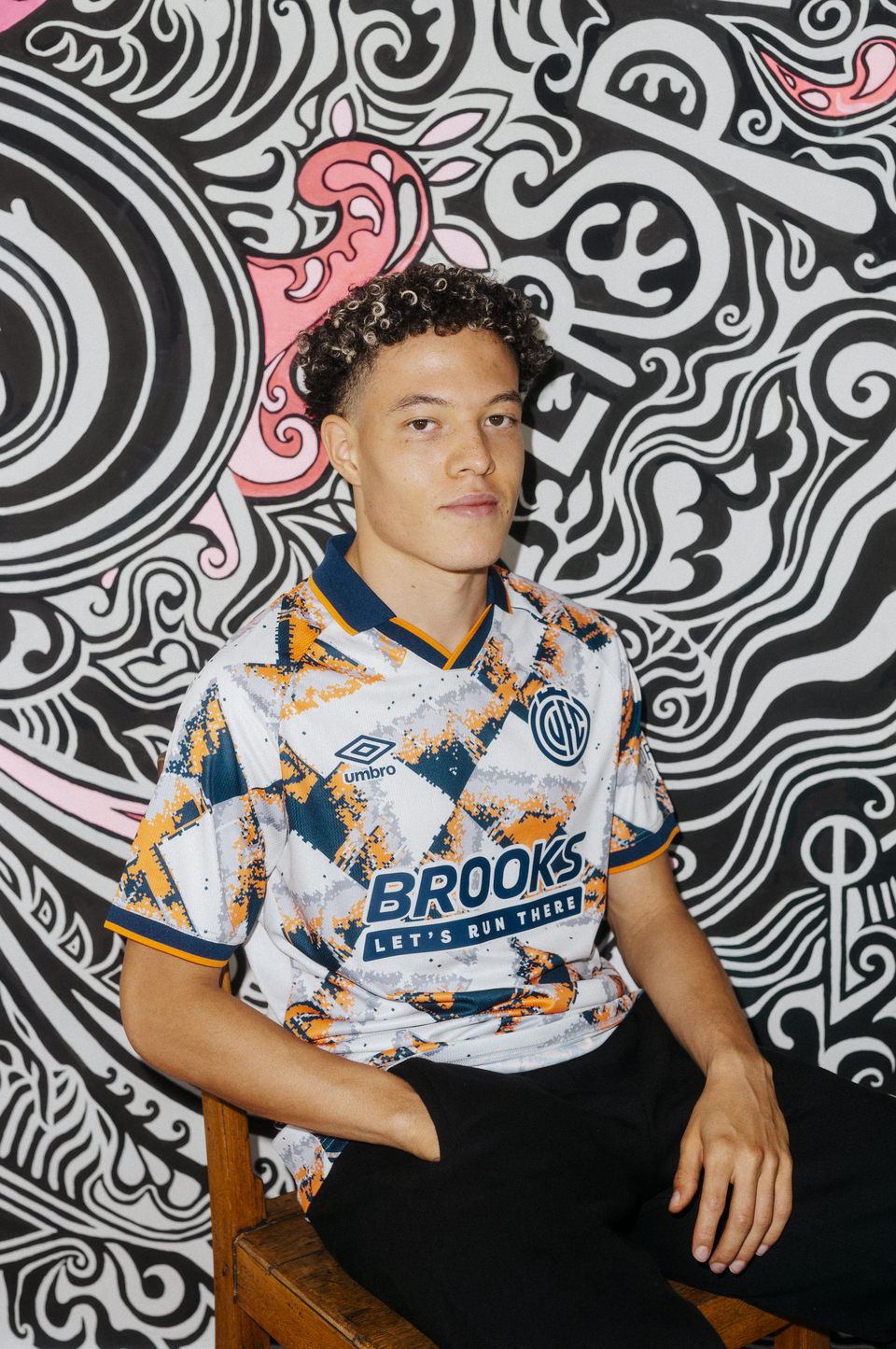 Isaac Heath in the fourth shirt