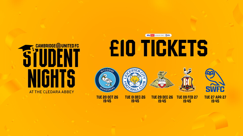 Student Night graphics