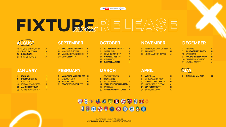 24-25 Fixtures